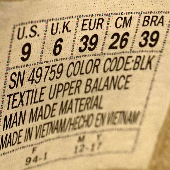 Skechers Womens‎ Fit Air Black Slip On Shoes Memory Foam Sz 9 Perforated 49759 - Picture 10 of 11